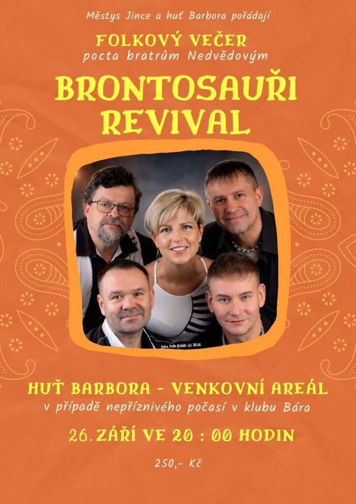 Brontosauři Revival – Folkový večer, pocta bratrům Nedvědovým