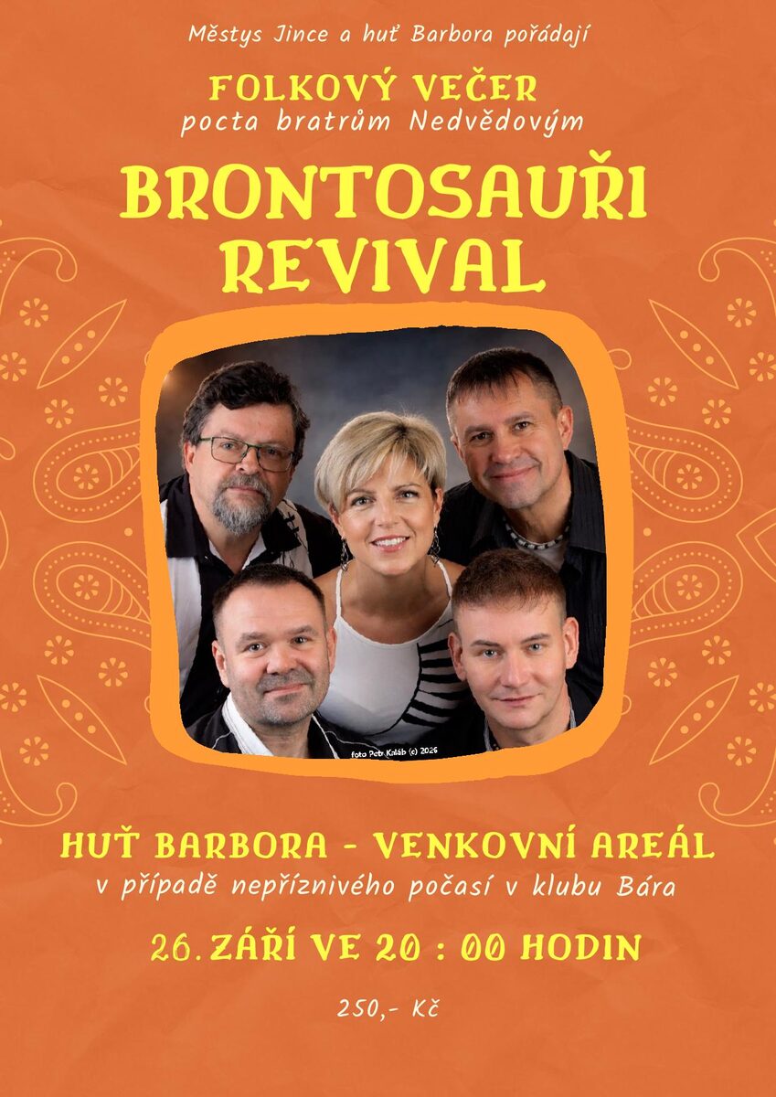 Brontosauři Revival – Folkový večer, pocta bratrům Nedvědovým